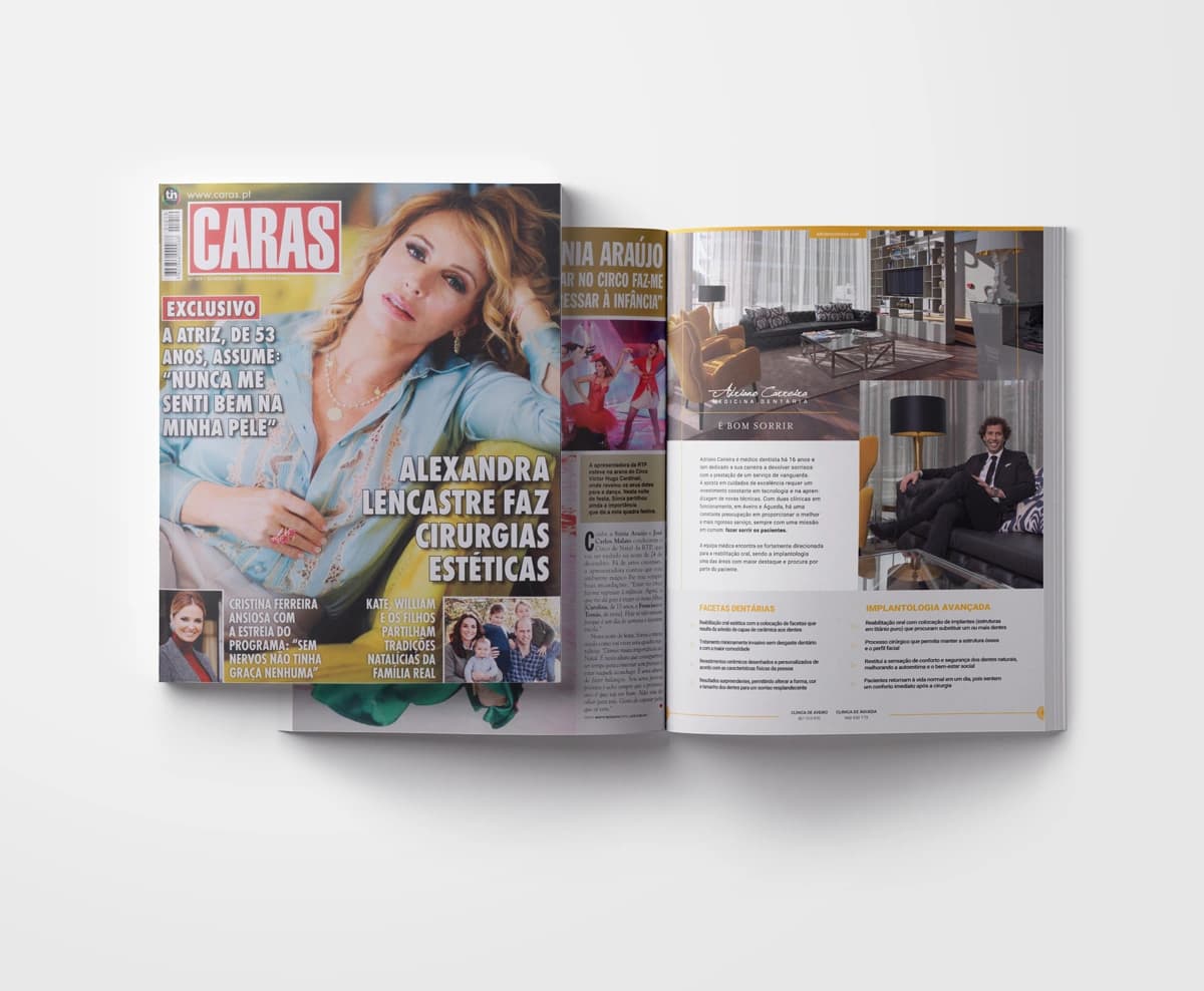 Adriano Carreira na revista Caras Adriano Carreira na revista Caras