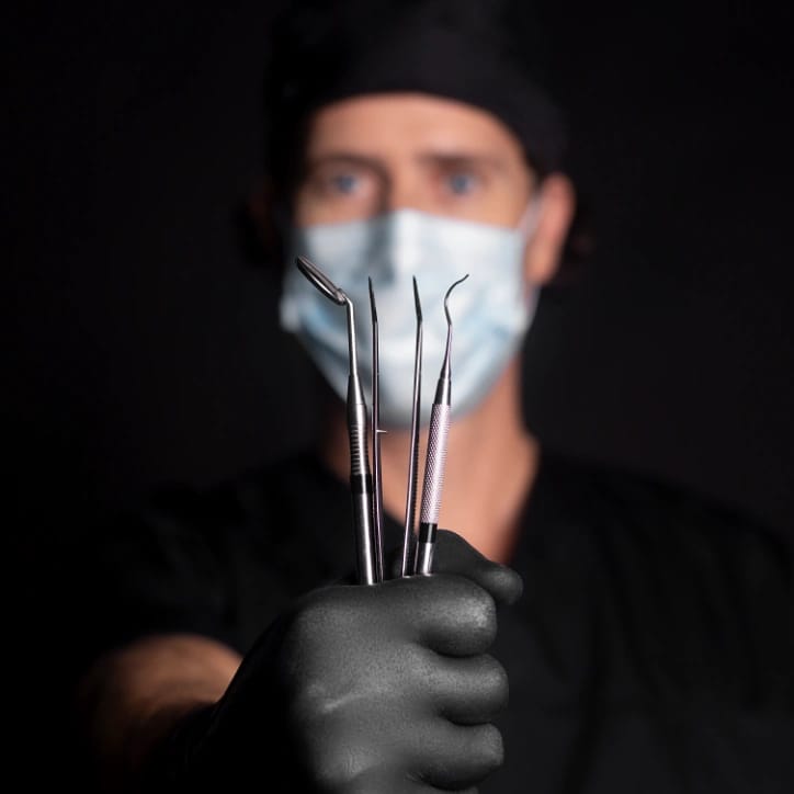 Limpeza dentária GBT